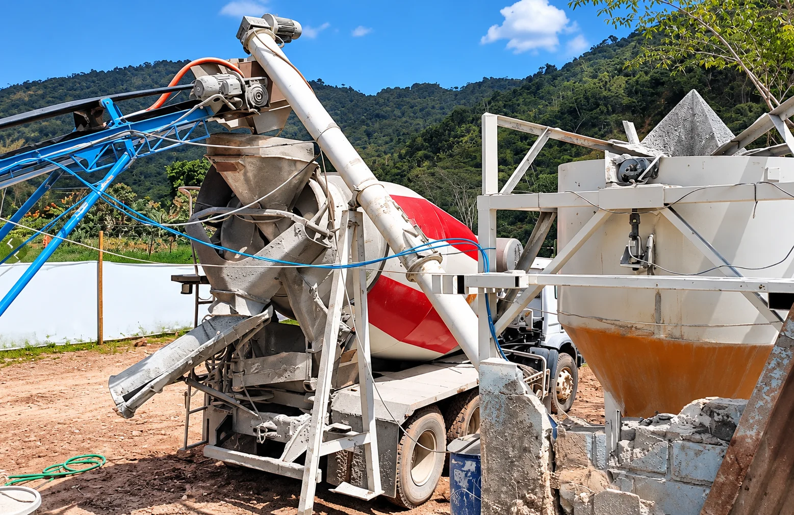 Equipos para la elaboración de concreto premezclado de Transerbi
